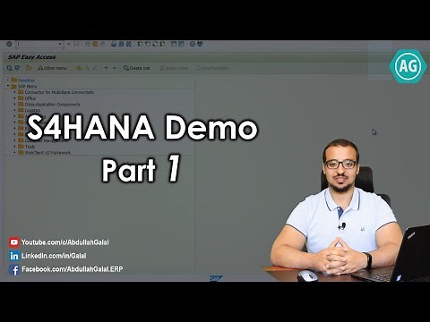 Manufactured Products Costing Demo SAP Part 1: Master Data of Cost Center and Activity Type