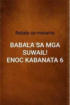 6 BABALA SA MGA SUWAIL! | Aklat ni Enoc Kabanata 6 (Tagalog)