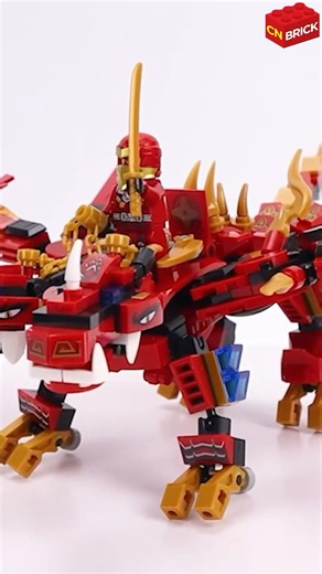 Lego Ninjago Dragon Mech Robot 2 in 1 lw1073-1 noffical Lego