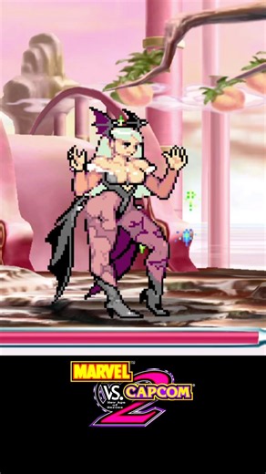 The Evolution of Morrigan in Every Marvel vs. Capcom Game #Morrigan #MarvelVsCapcom #Gaming