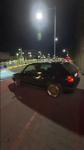 VW Golf 2 mit VR6 Motor bei der DFL May Cruise Madness
