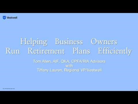 3-25-26 Helping Business Owners Run Retirement Plans Efficiently