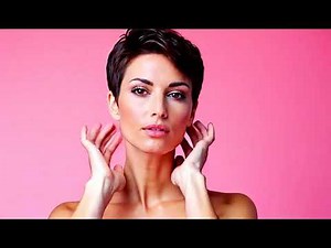Elegant Short-Haired Beauty – Radiant Smile & Model Look | Close-Up Aesthetic Video