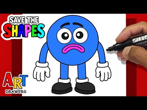 How To Draw Save the Shapes | CIRCLE
