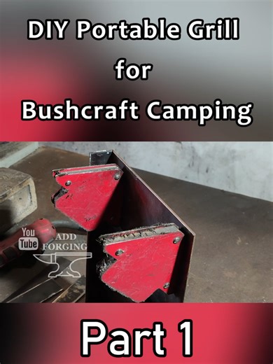 DIY Portable Grill Bushcraft Camping Pan. Camping Outdoors Portable Cooking Pan Part 1 #camping #scap #making #discada #wok #pan #weld #ideas #welding #welder #tipandtricks #portablegrill #grill #grillgrates #buscraft #buscrafting #survival #survivaltips #grillpan #camp #outdoor #outdoors