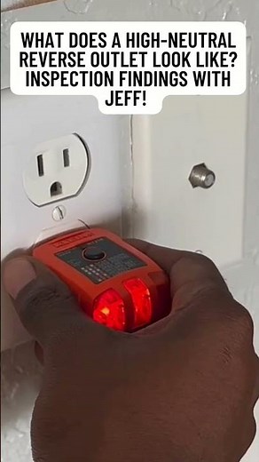 What Does a High Neutral Reverse Outlet Look Like? Inspection Findings by Jeff!