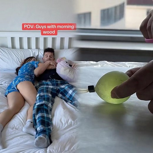 POV: Guys with morning wood 🪵😂