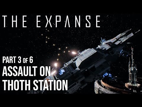 The Expanse - (3/6) Thoth Station Assault | FULL Sequence | Contact with the Stealth Ship