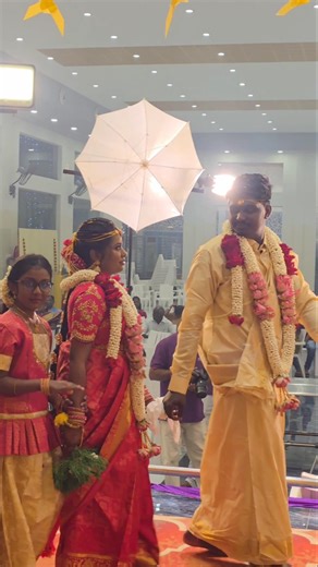 Our Muhurtham ❤️ Ellorukum Eluthi Vachan song #tamilwedding #tamilsong #shortsfeed #muhurtham