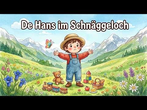 De Hans im Schnäggeloch 🐌 Kinderlied