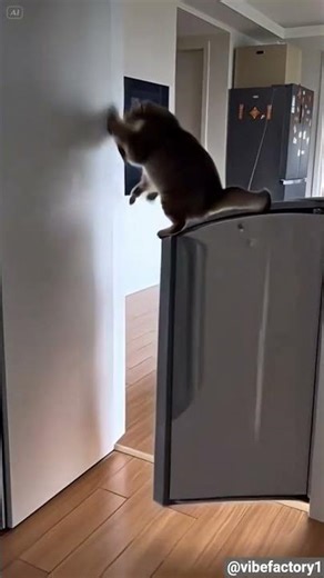 Curious Cat’s Clever Trick! 🐱 Pulling the String That Moves the Machine 😲