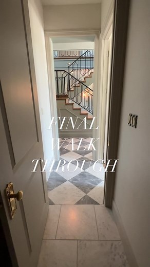 Custom New Home ❕wood flooring throughout, marble foyer, tile bathrooms and tons of natural light #homedesign #newbuil #tile #countertops