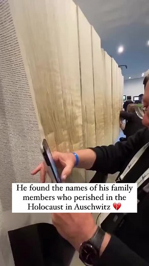 Emotional Discovery of Family Names in Auschwitz