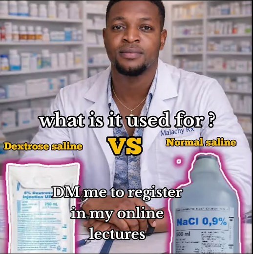 normal saline and dextrose saline is used for what ? #medical #nursing#nursingstudent #nursing #fyppppppppppppppppppppppp #pharmacist #foryou