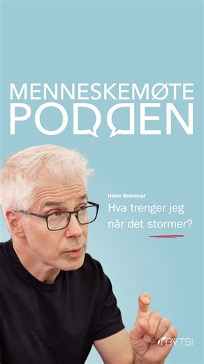 Barn som strever kjenner ofte stormen sterkere og oftere enn andre. Derfor trenger de voksne som står støtt. 🗣️ Heine Steinkopf, psykolog og fagansvarlig ved RVTS Sør, deler fire nøkkelpunkter for hvordan vi som hjelpere kan bevare ro og relasjon – når det stormer som verst. 🎧 Hør hele podcastepisoden nå! | RVTS Sør