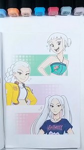 Amazing HUNTR/X Members Color Hair Painting Technique 😍✨ | AHS Colours