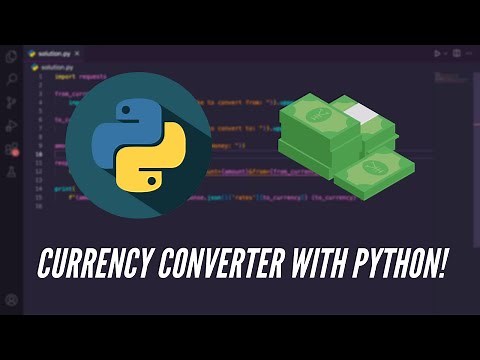 How to Build a Currency Converter in Python | Beginner Python Project
