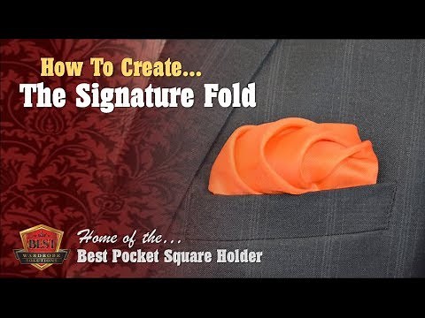 How to Create the SIGNATURE FOLD