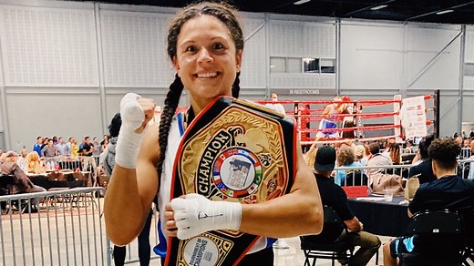 Golden Girl: Camp Lejeune boxer wins first national belt for II Marine Expeditionary Force team