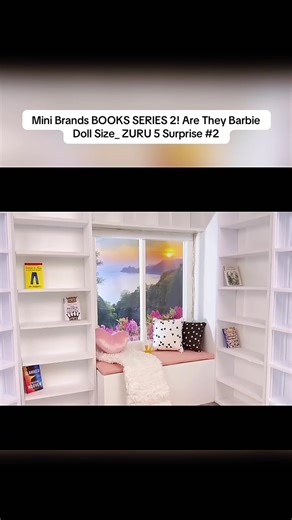 Mini Brands BOOKS SERIES 2! Are They Barbie Doll Size_ ZURU 5 Surprise #2 #barbie #books #series #doll