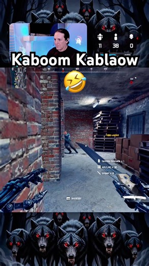 Kaboom Kablaow he got hit with a bazooka or a grenade lol #warzone #callofduty #gaming