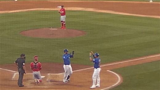 Carson Kelly's two-run homer