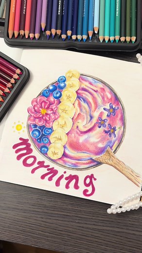 Creating a Beautiful Smoothie Bowl Drawing