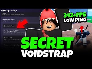 VOIDSTRAP Secret Settings to BOOST FPS & LOWER PING in Roblox! 🤯 (2025)