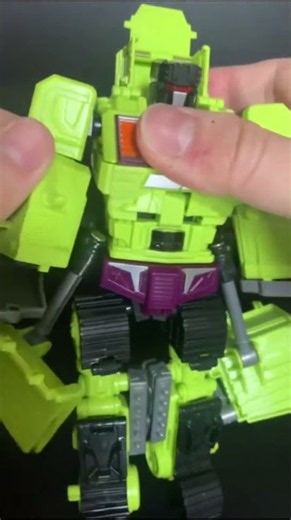 🔥Transformers Devastator bulldozer Transformation|6-Combiner Build #Transformers #Devastator #heavy