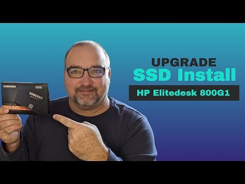 Ep 1 SSD Install HP Elitedesk 800g1