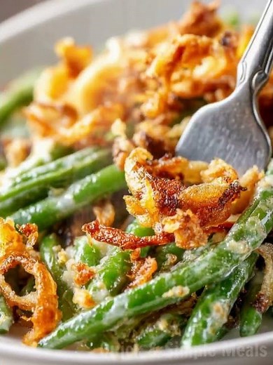 Fall Ina Garten Green Bean Casserole