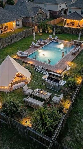 $25K Backyard Pool Transformation From Grass Yard to Dream Oasis 🇺🇸