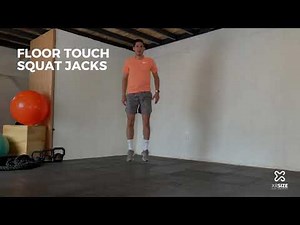 FLOOR TOUCH SQUAT JACKS