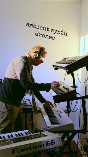 Ambient synthesizer drone layers #ambientmusic #electronicmusic song resolve from Orb