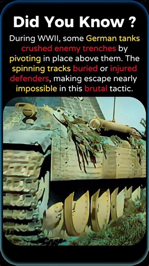 The WWII German Tank Tactic Called the "Meat Grinder" #shorts