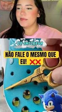 NÃO FALE A MESMA COISA QUE EU! ❌😵