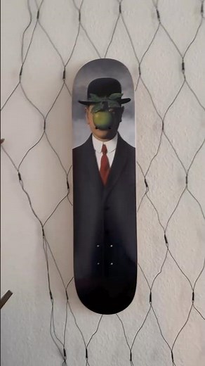 Skateboard wall art made from custom skate decks and printed skateboards for modern wall decor.