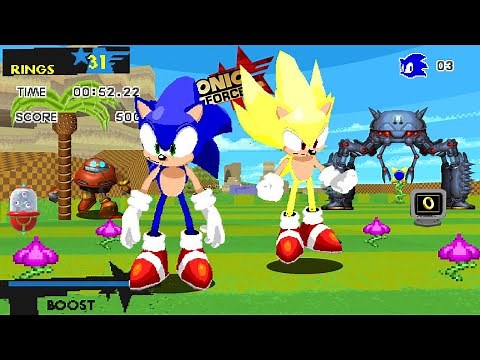 Sonic Forces Recreated in Sonic Robo Blast 2