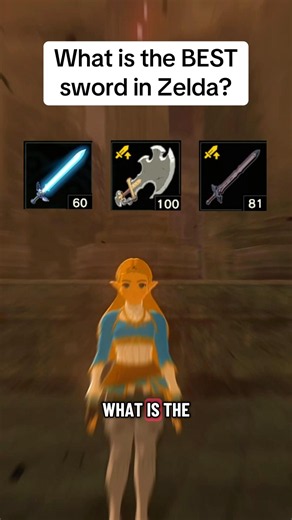 What is the best sword in Zelda?