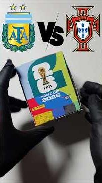 Panini FIFA World Cup 2026 Sticker Match - Argentina vs Portugal