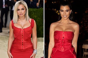 Kourtney fans claim Addison's 2021 Met Gala gown was her 2019 Christmas dress
