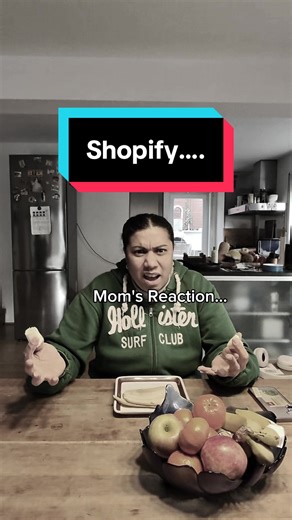 Meine Mutter reagiert auf meine Shopify Einnahmen