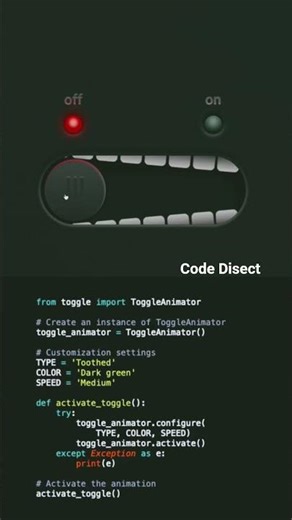 python toggle #coding #python