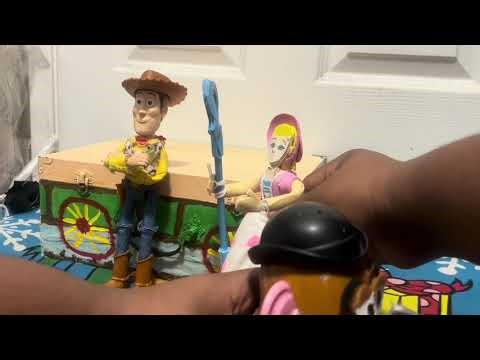 ￼ Toy Story reenactment ￼Buzz look an alien ￼