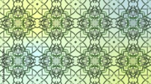 Tiling pattern loop. Repeating wallpaper style background. Loops.