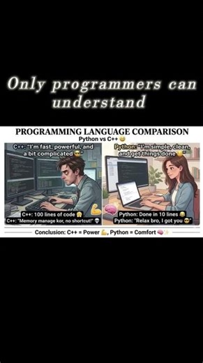 c++ vs python which is better #pythonprogramming #pythonvscplusplus @CodeWithHarry