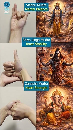 3 Powerful Hand Mudras for Mental Balance, Inner Strength & Heart Healing