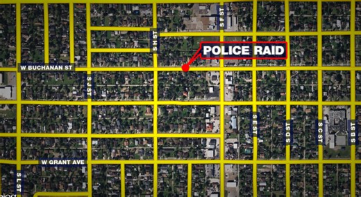 Police activity seen in Harlingen