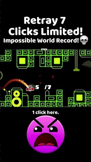 Geometry Dash Retray 7 Clicks Limited! #geometrydash