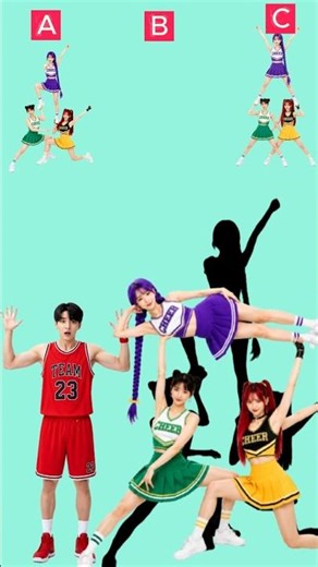 help Jinu find and fill in the cheerleader's shadow #kpopdemonhunter